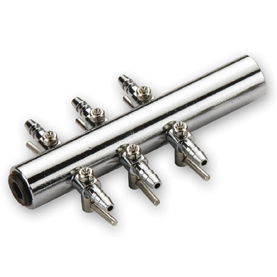 ElectroAir Chrome Manifold 6 Way