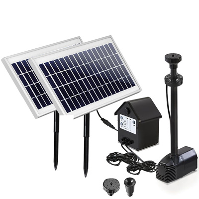 SolarShower 1600 Pump (With Battery & LED)