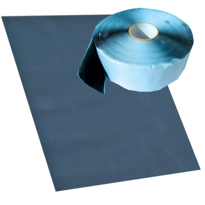 Large EPDM Pond Liner Repair Kit - 1x1m Pond Liner & 10m Cold Glue