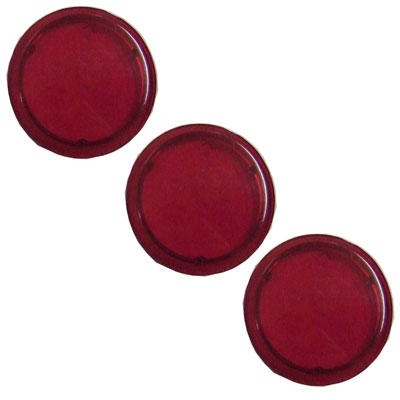 PondXpert BrightPond LED  Lenses (Pack Of 3) RED